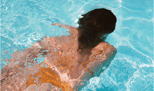 Modern living space interior